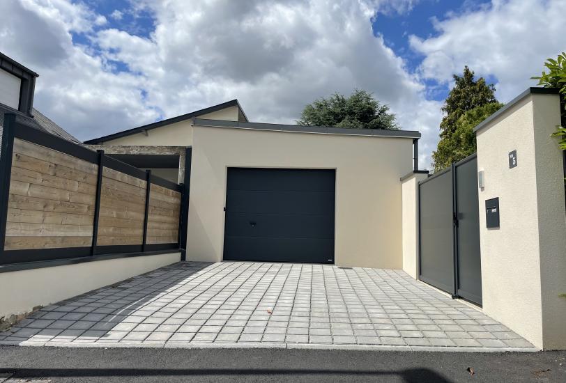 Rénovation d'un garage à Cesson-Sévigné - après face