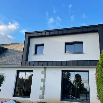 Extension maison neo-bretonne