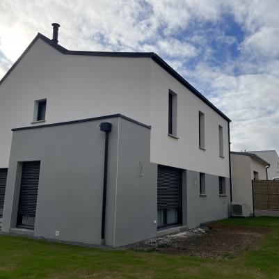 Construction d'une maison à Cesson Sévigné extérieur 2