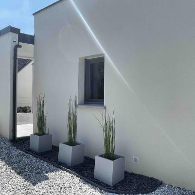 Maison neuve La Chapelle Des Fougeretz extérieur côté