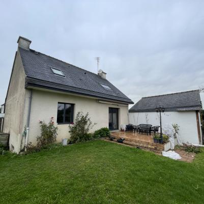 extension maison individuelle césson sévigné - vue extérieure - Avant