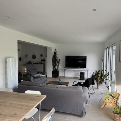 extension maison individuelle césson sévigné - vue intérieure