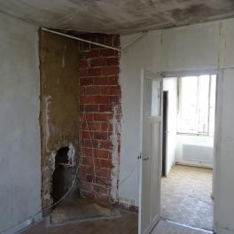 Rénovation appartement à Rennes suite à un sinistre - chambre sinistrée