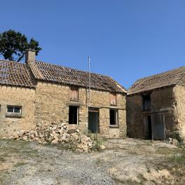 Rénovation d’une longère à Saint aubin d’Aubigné - avant face