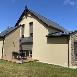 Construction maison traditionnelle à Dinard - extérieur terrasse