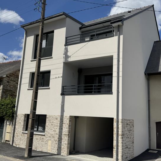 construction maison rennes après facade